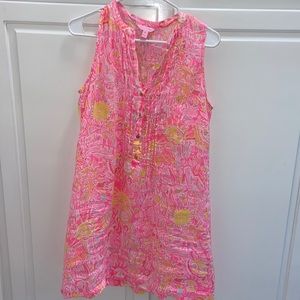 Lilly Pulitzer Coverup- print Tiki Stand